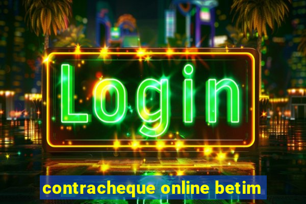 contracheque online betim